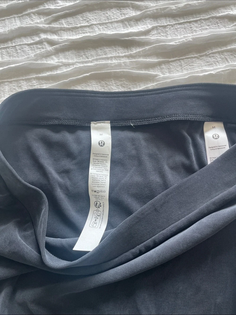 lululemon athletica Navy Wrap-Front Maxi Skirt